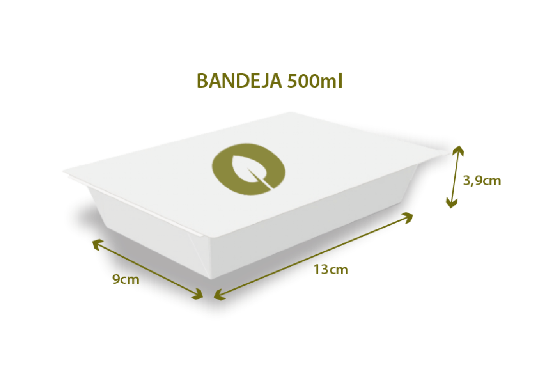 Bandeja Selada - 500ml